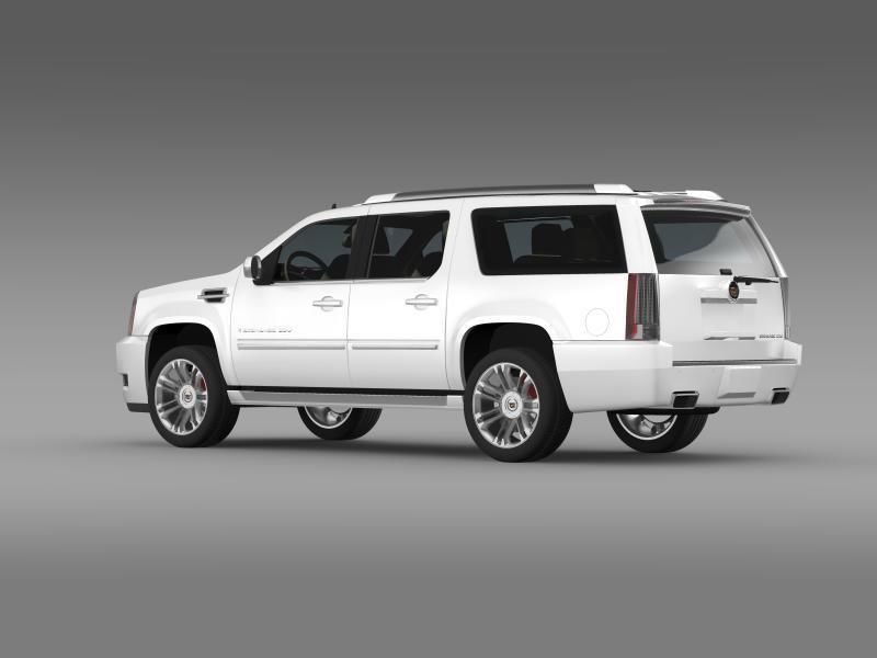 Cadillac Escalade 2013 ESV 3D model_18