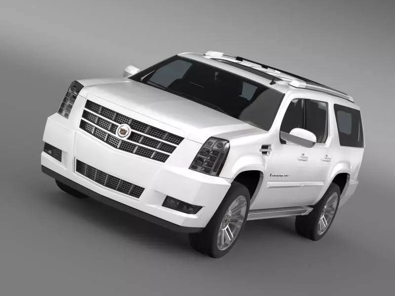 Cadillac Escalade 2013 ESV 3D model_0