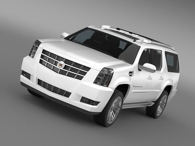 Cadillac Escalade 2013 ESV 3D model