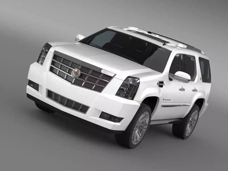 Cadillac Escalade 2013 Hybrid 3D model_0