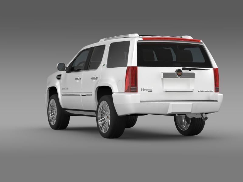 Cadillac Escalade 2013 Hybrid 3D model_19