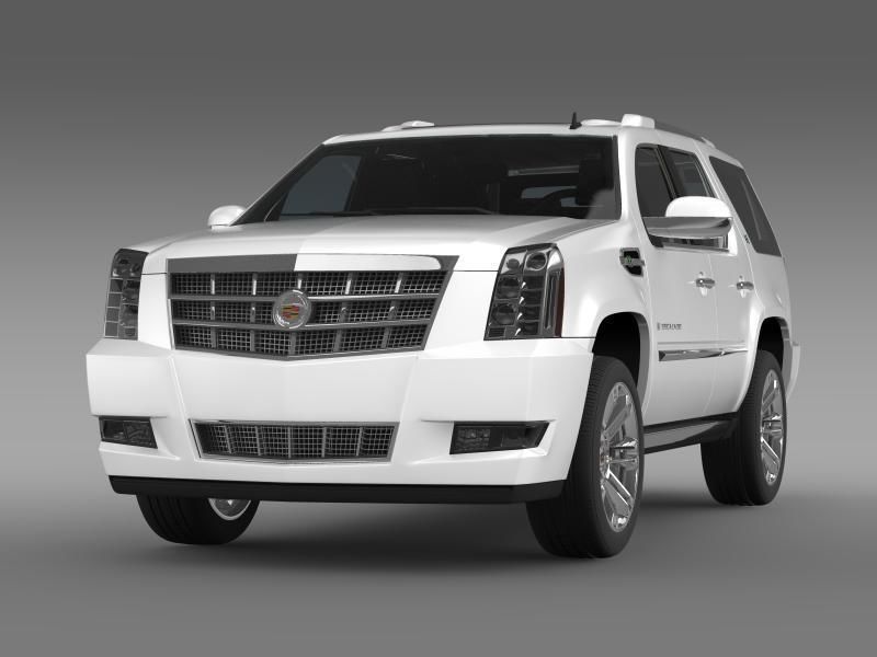 Cadillac Escalade 2013 Hybrid 3D model_14