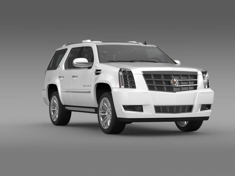 Cadillac Escalade 2013 Hybrid 3D model_5