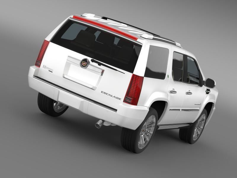 Cadillac Escalade 2013 Hybrid 3D model_11