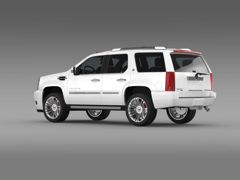 Cadillac Escalade 2013 Hybrid 3D model_18