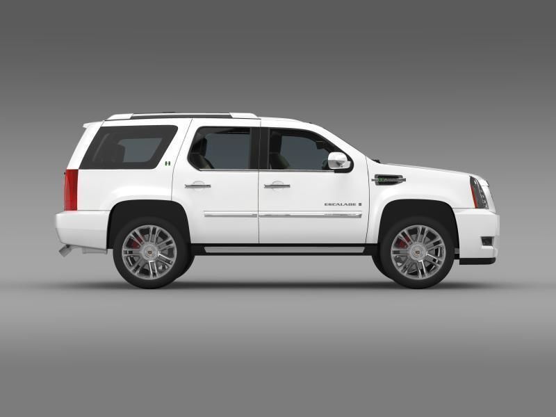 Cadillac Escalade 2013 Hybrid 3D model_3