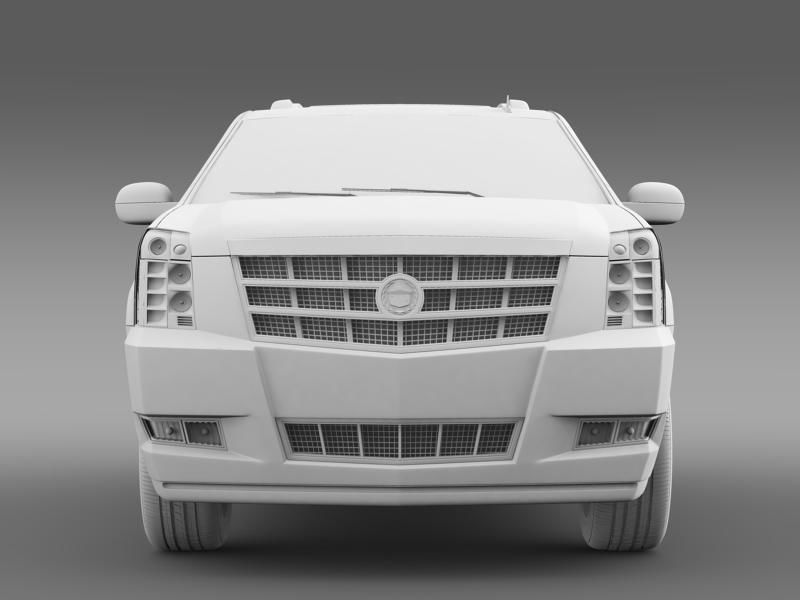Cadillac Escalade 2013 Hybrid 3D model_6