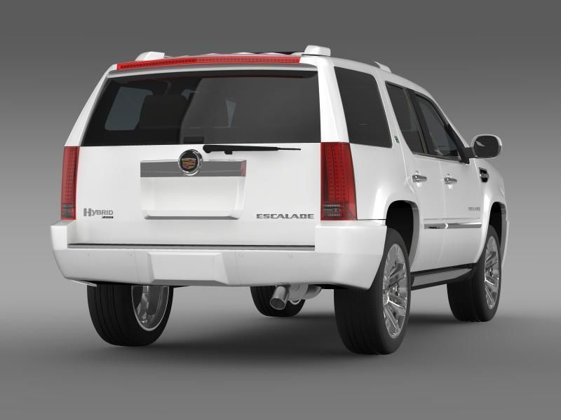 Cadillac Escalade 2013 Hybrid 3D model_1