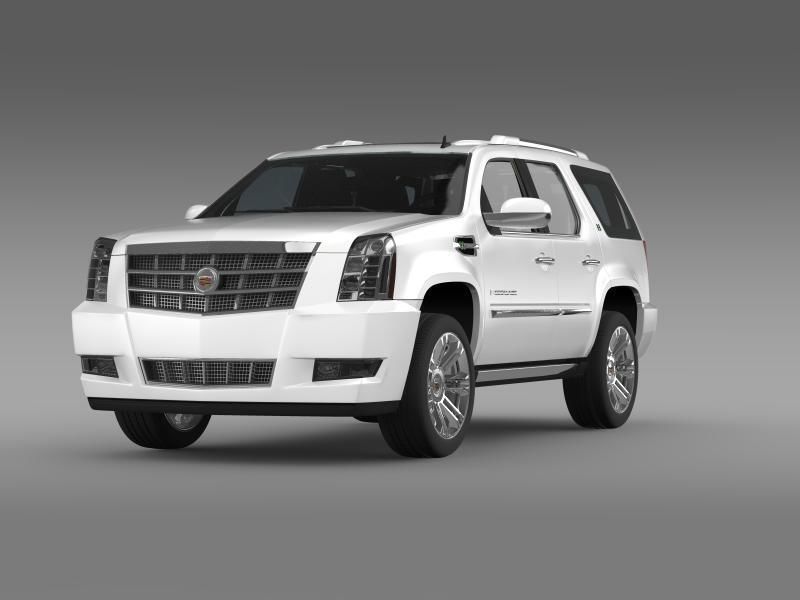 Cadillac Escalade 2013 Hybrid 3D model_15
