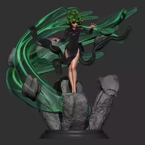 S tier hero Tatsumaki from One Punch Man