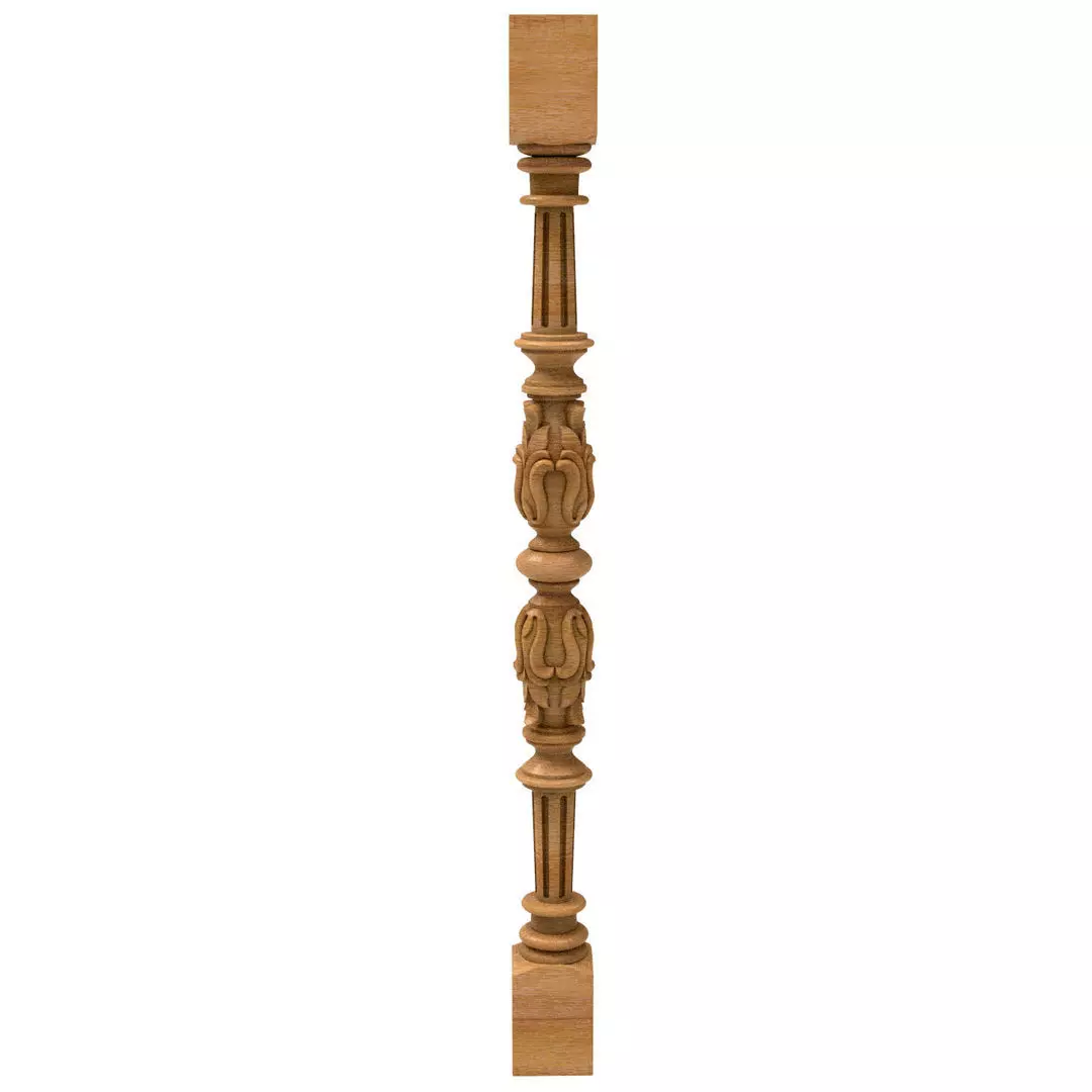 3D Model STL Stair railing 3D model_0