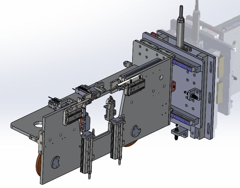 Lithium battery welding glue machine 3D model_20