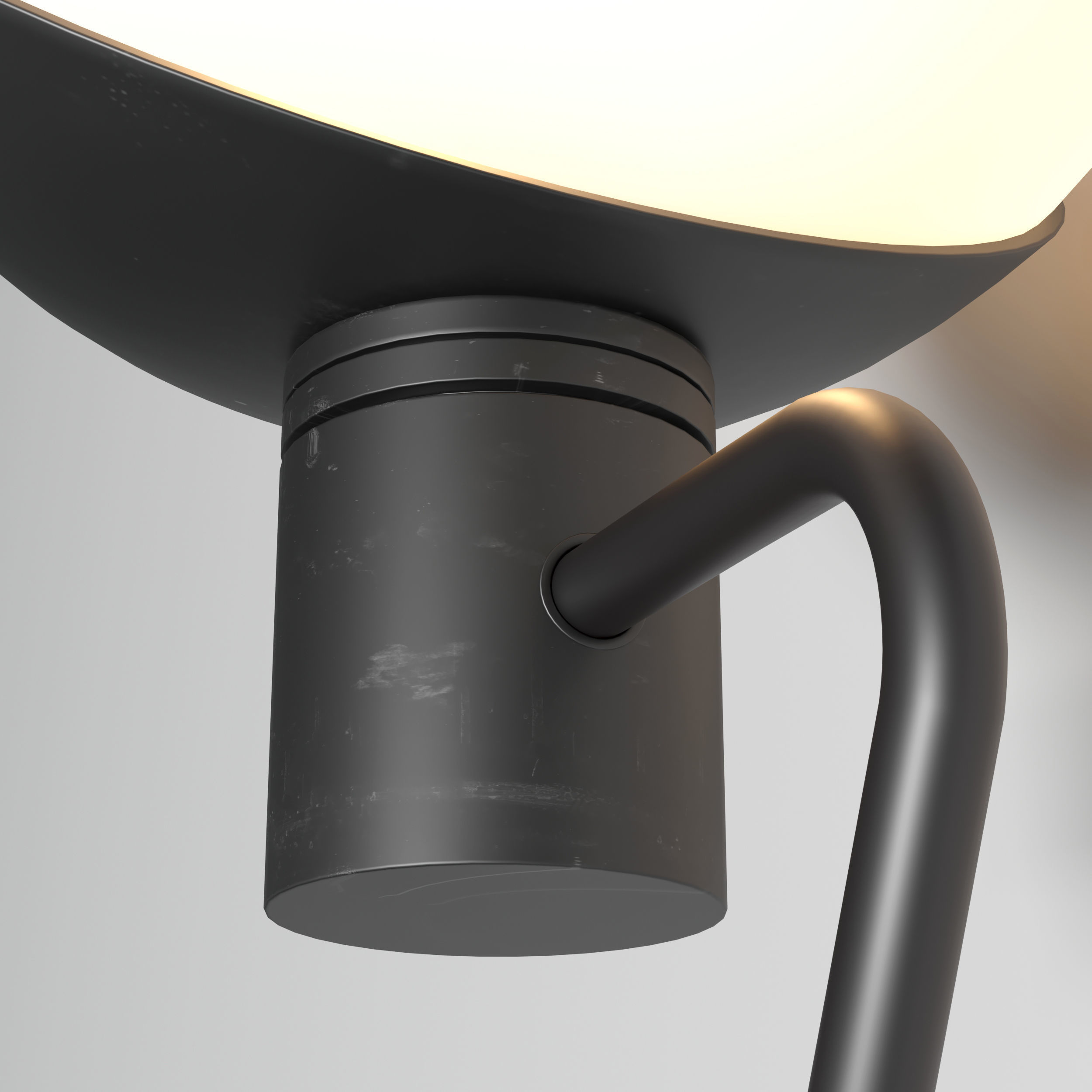 Grupa Baluna collection Black  Light floor lamp 3D model_3