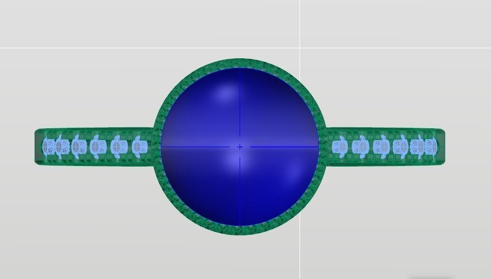 Ring R10010 3D print model_8