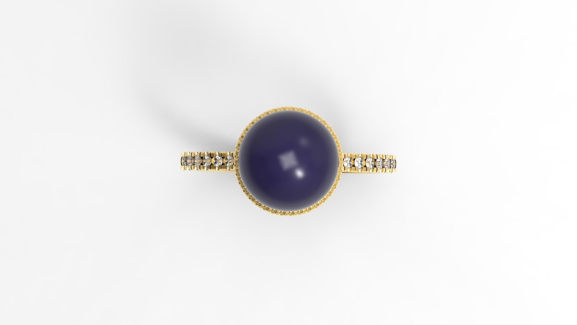 Ring R10010 3D print model_3