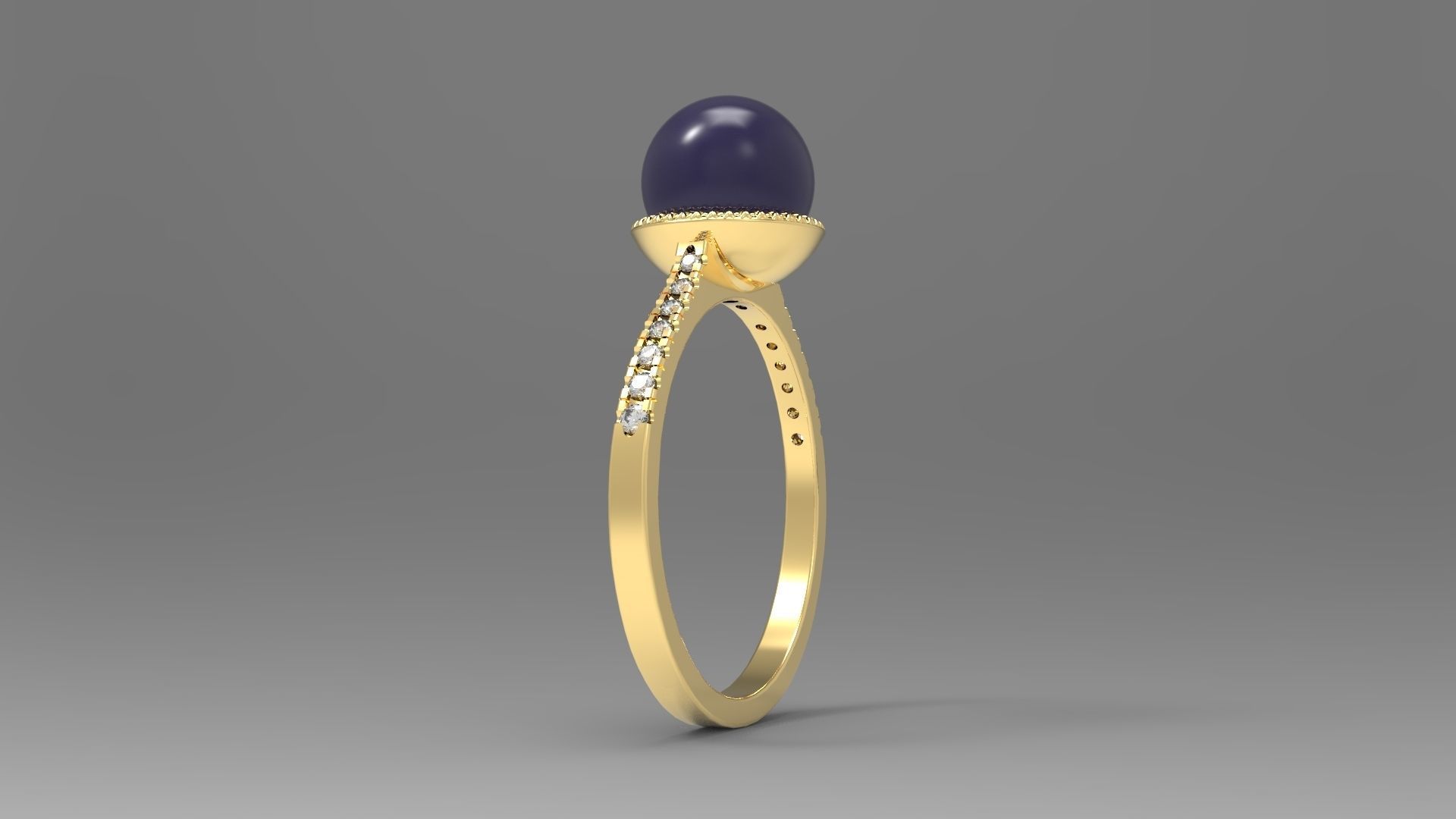 Ring R10010 3D print model_2