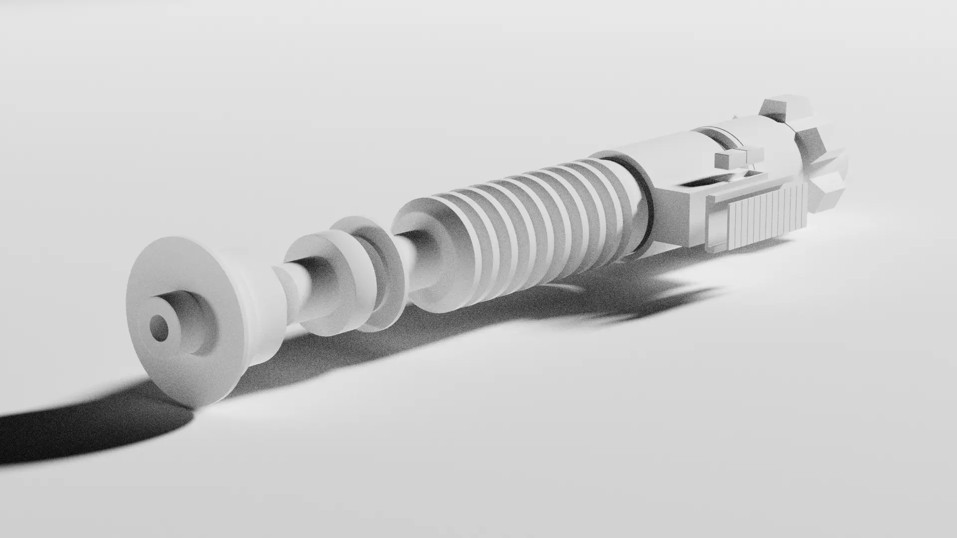 Luke Skywalker Lightsaber 3D print model