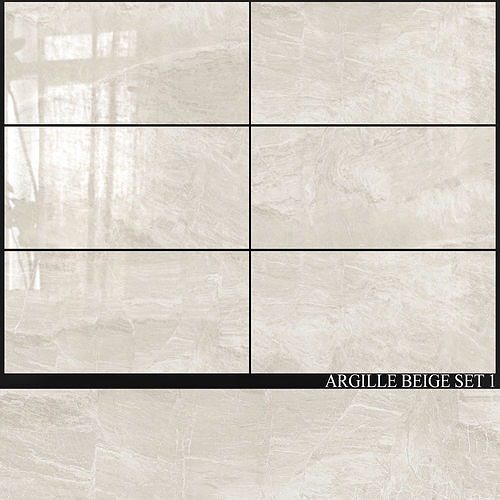 Decovita Argille Beige 600x1200 Set 1 3D model