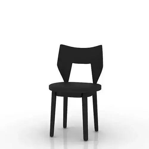 Unique Black Designed Chair