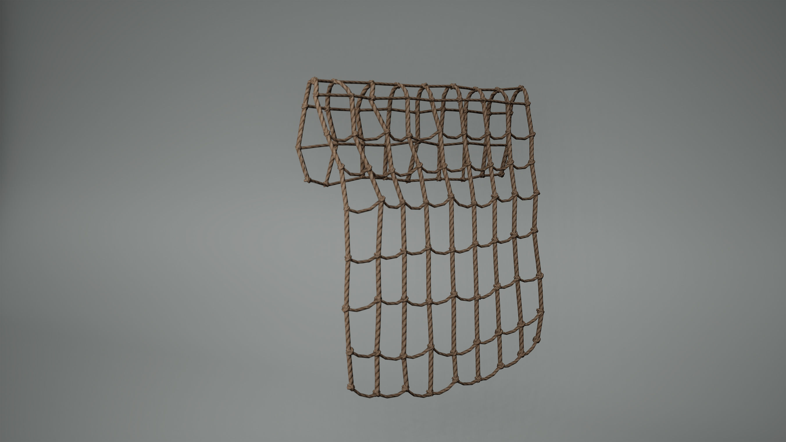 Viking Ropes Low Poly Game Ready Low-poly 3D model_5