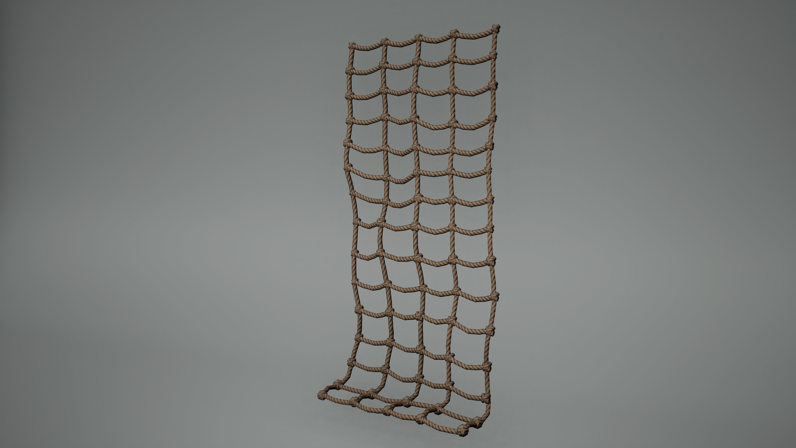Viking Ropes Low Poly Game Ready Low-poly 3D model_4