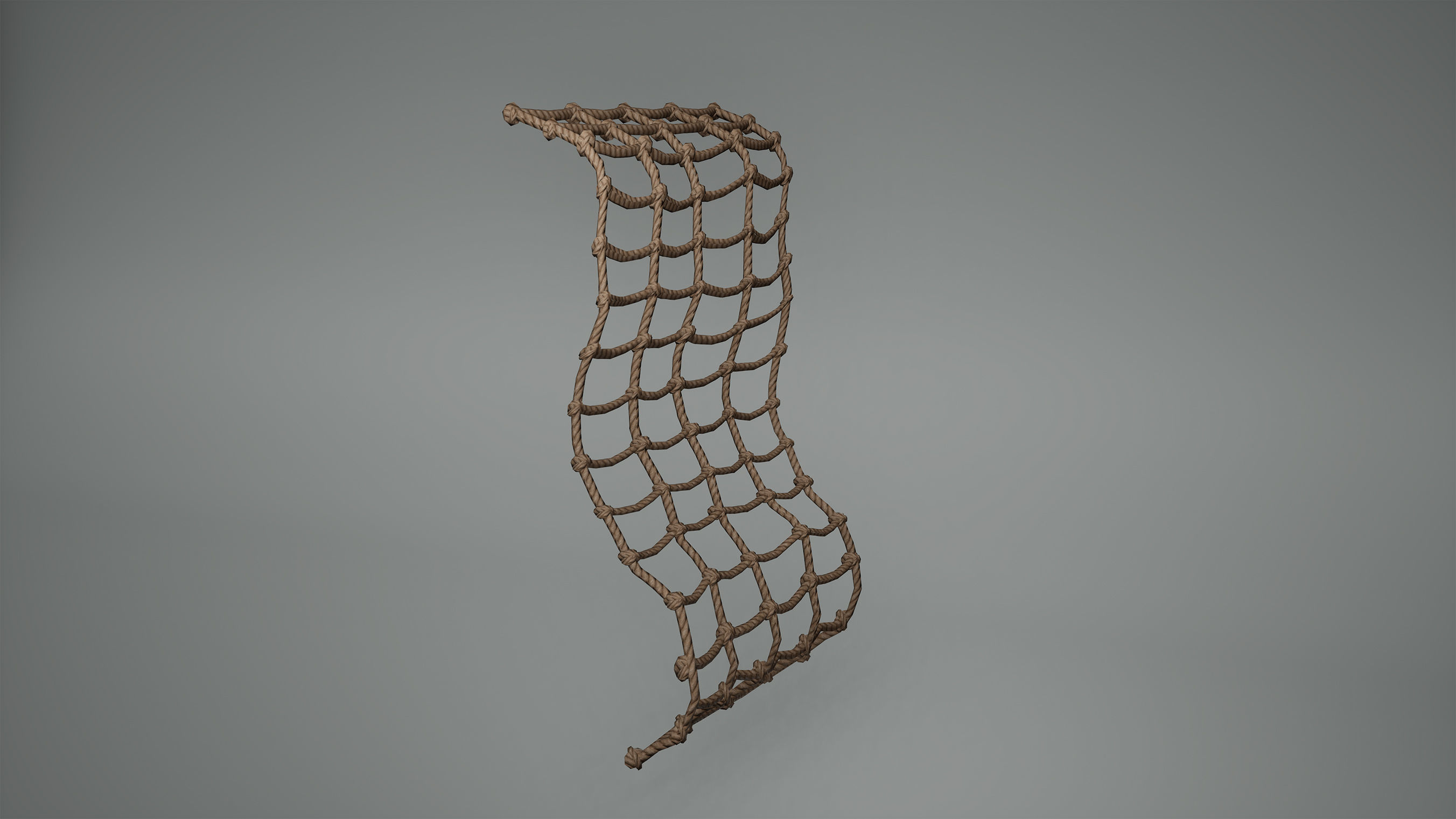 Viking Ropes Low Poly Game Ready Low-poly 3D model_3