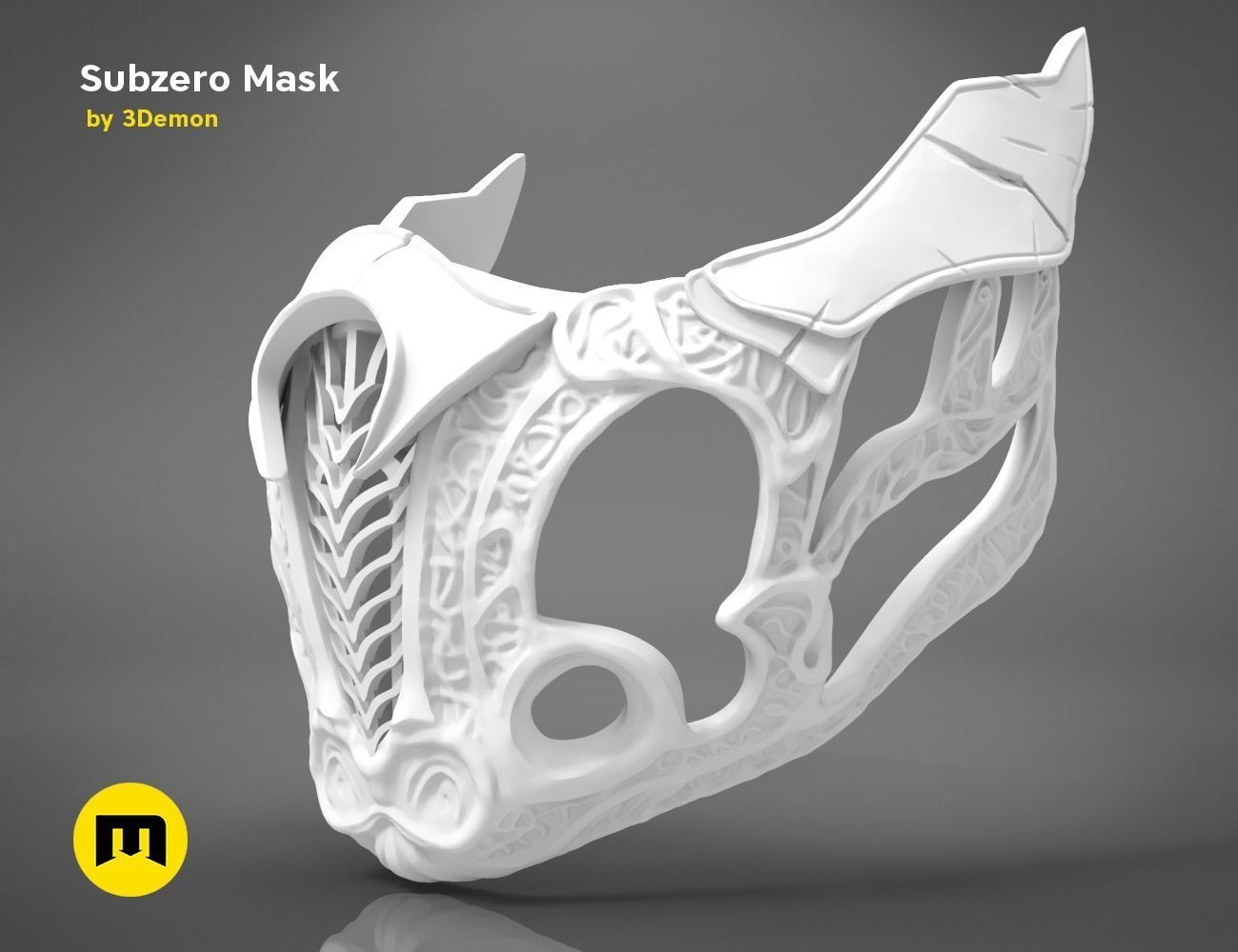 Sub-Zero Mask 3D print model_2