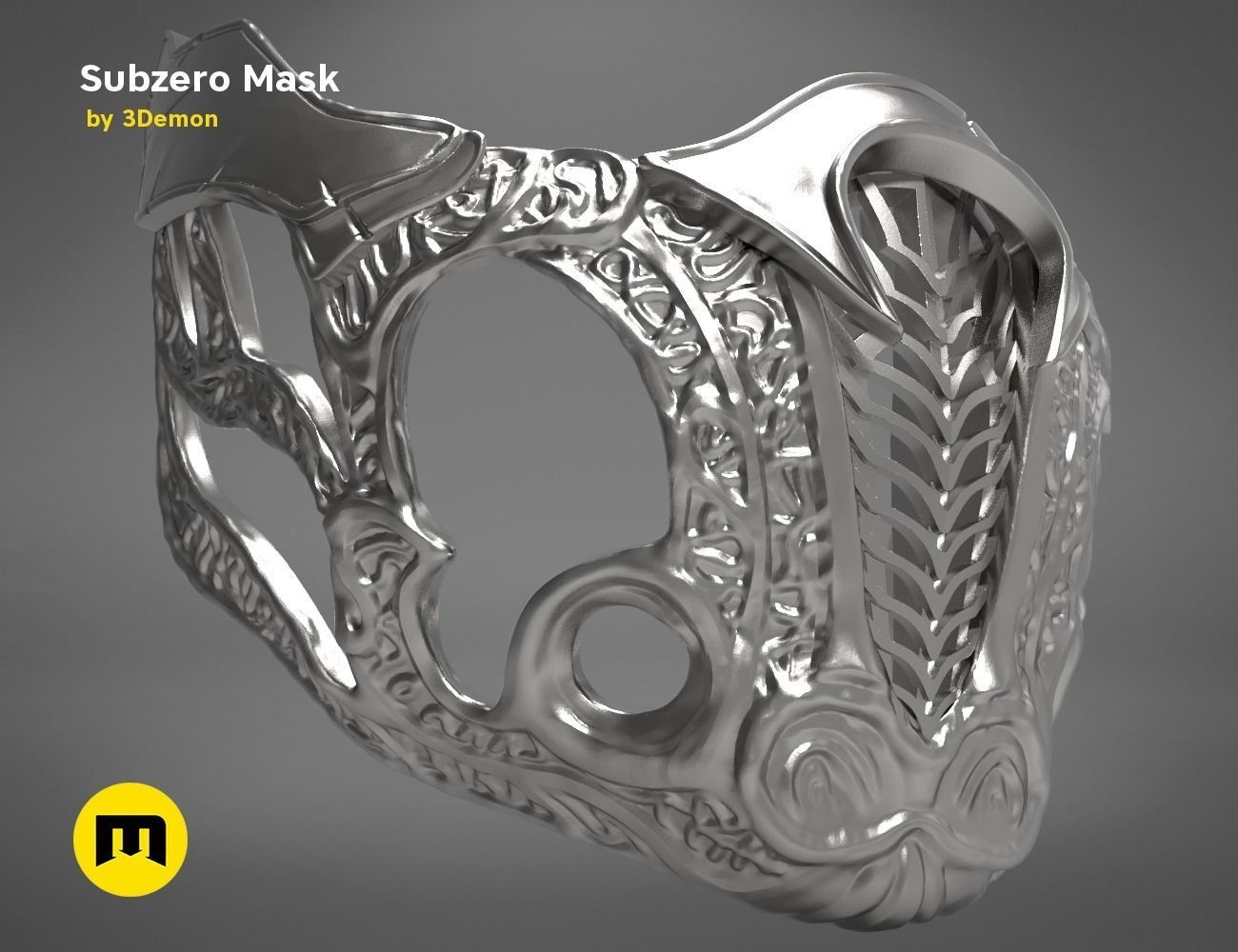 Sub-Zero Mask 3D print model_20
