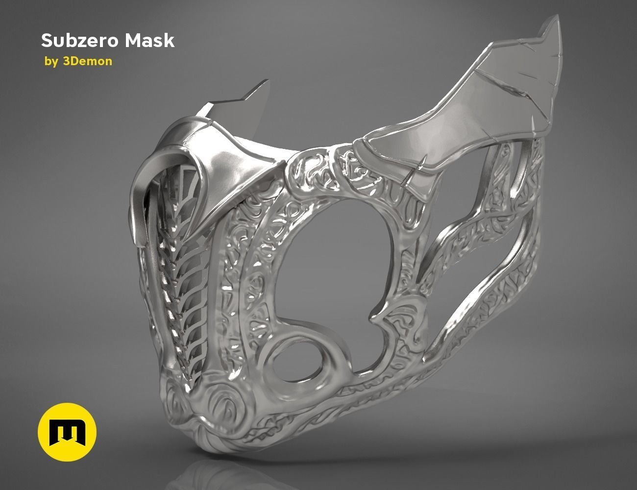 Sub-Zero Mask 3D print model_4
