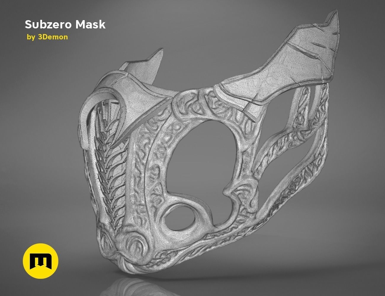 Sub-Zero Mask 3D print model_8