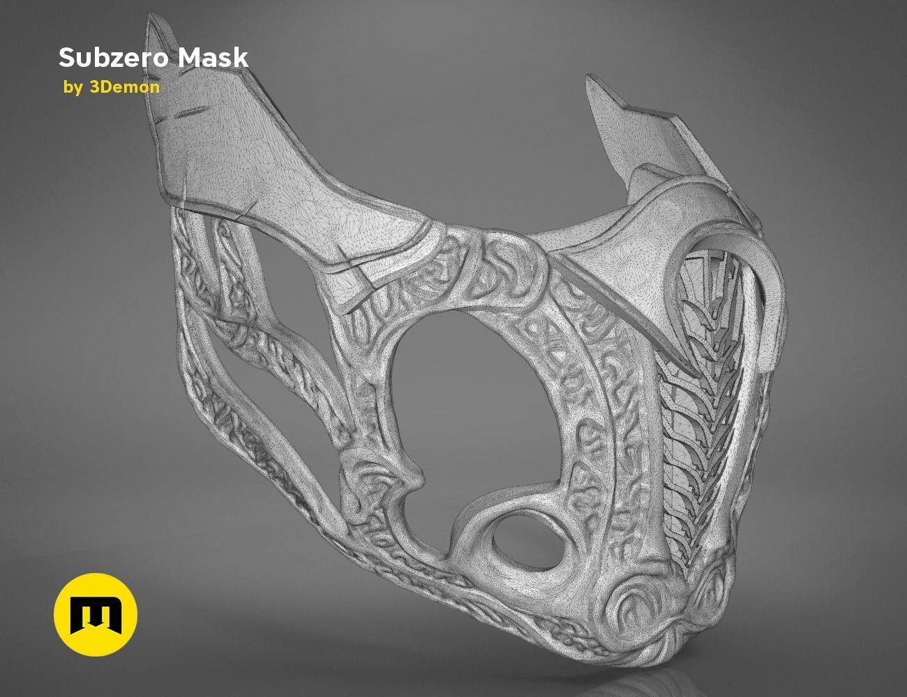Sub-Zero Mask 3D print model_9