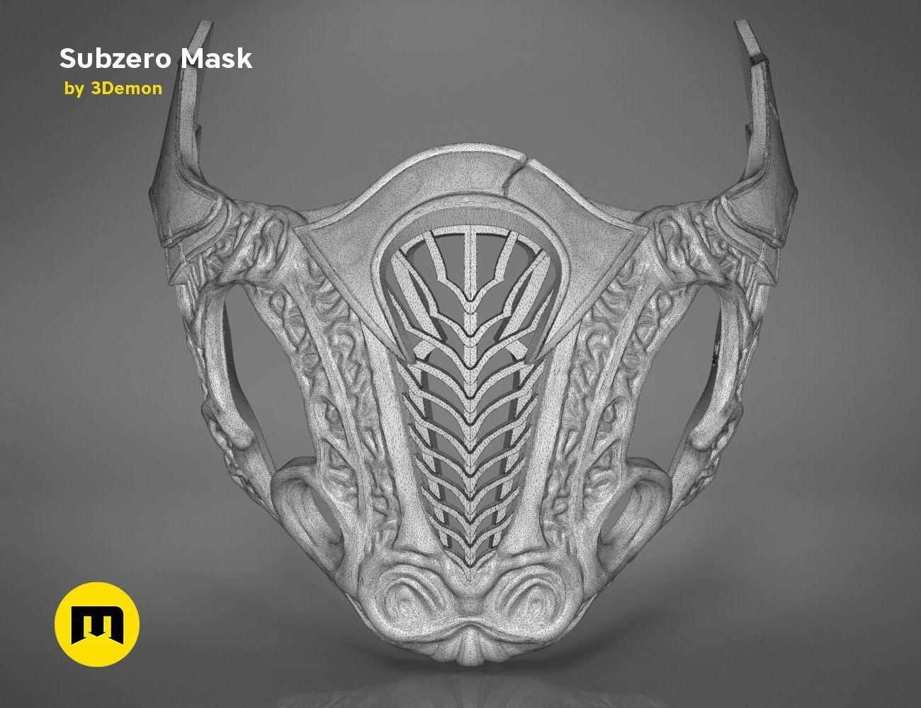 Sub-Zero Mask 3D print model_11