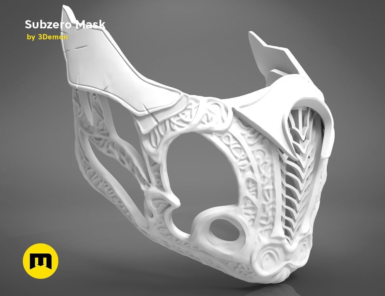 Sub-Zero Mask 3D print model_6