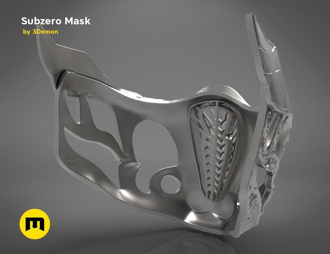 Sub-Zero Mask 3D print model_1