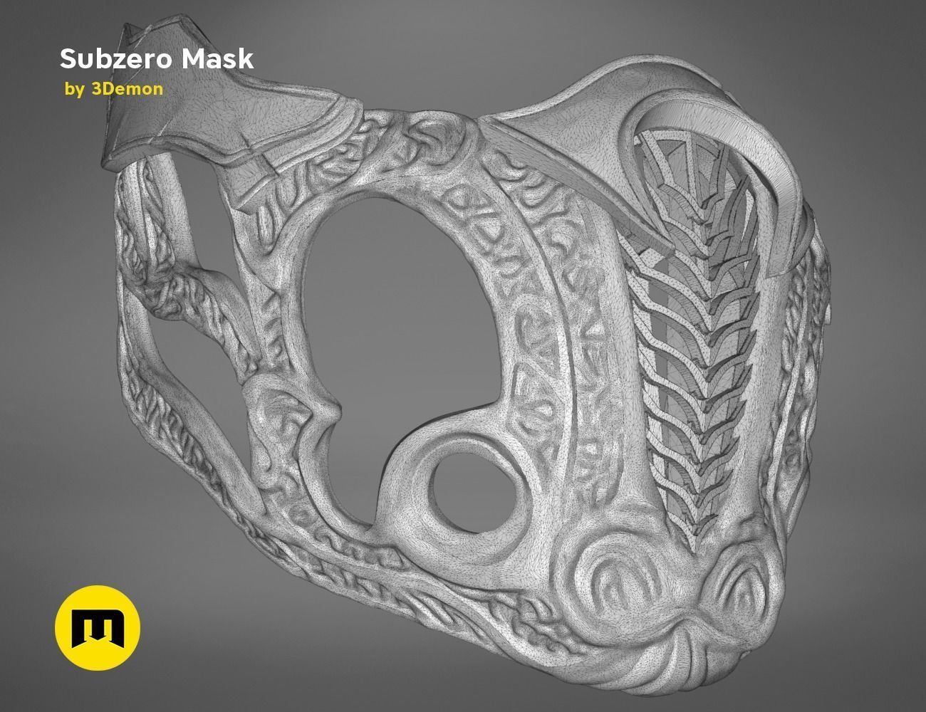 Sub-Zero Mask 3D print model_13