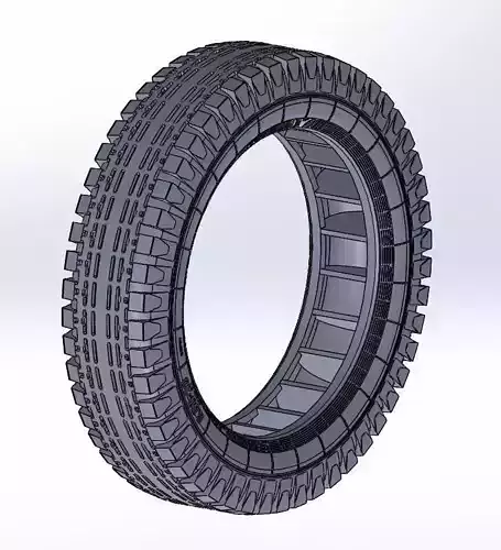 Gaz MM Wheel 3D print model