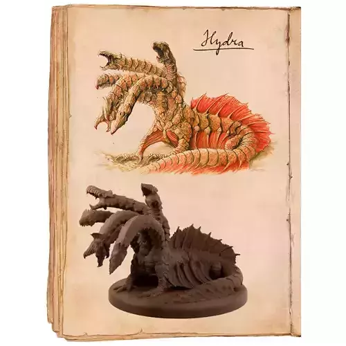 Hydra Miniature 3D print model