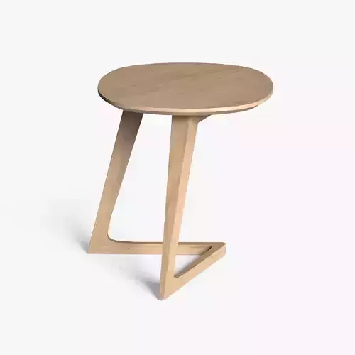 Mullaney C Table Maple finish