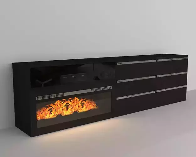 Fireplace  TV Unit