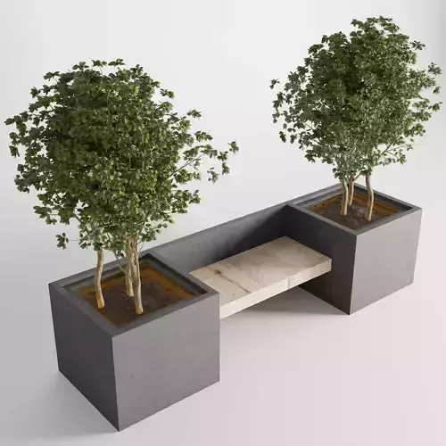 plant interior exterior bench 04