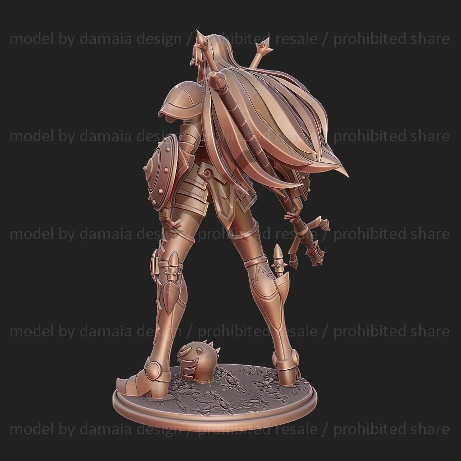 Saint Seiya Shiryu Libra 3D print model_4