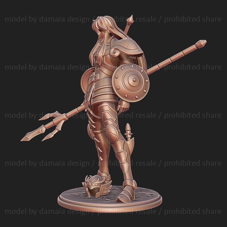 Saint Seiya Shiryu Libra 3D print model_6