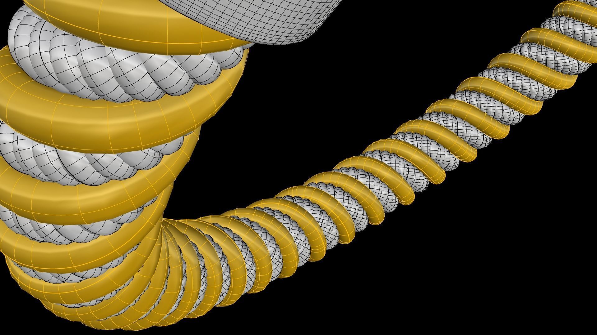 FENRIR VIKING BRACELET 3D print model_23