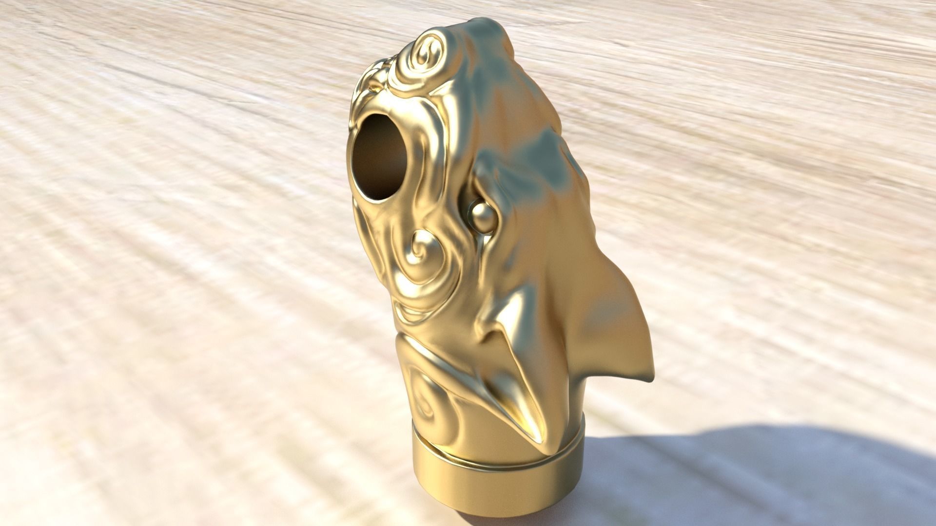 FENRIR VIKING BRACELET 3D print model_18