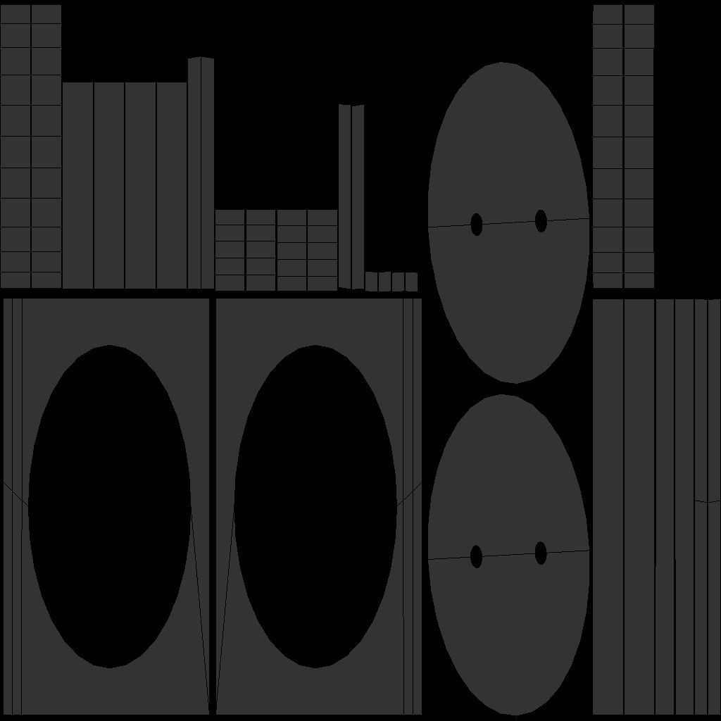 Sockets and switch Low-poly 3D model_12