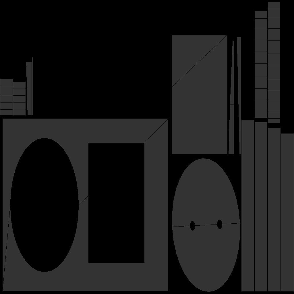 Sockets and switch Low-poly 3D model_14