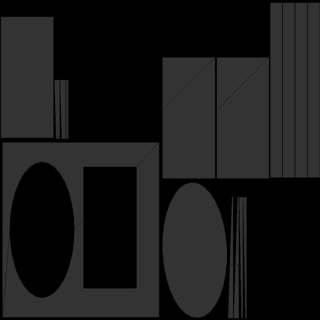 Sockets and switch Low-poly 3D model_13