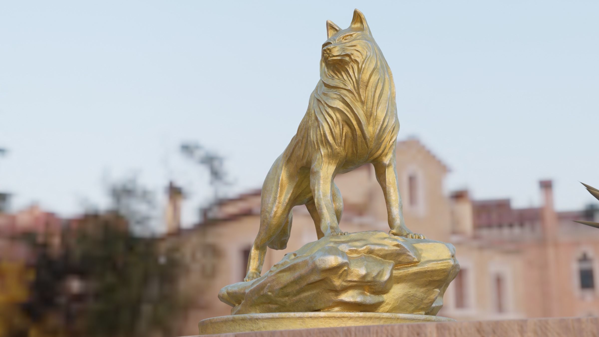 Lone Wolf 3d print 3D print model_1