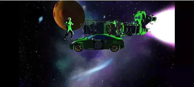 Car 350z PBR game ready