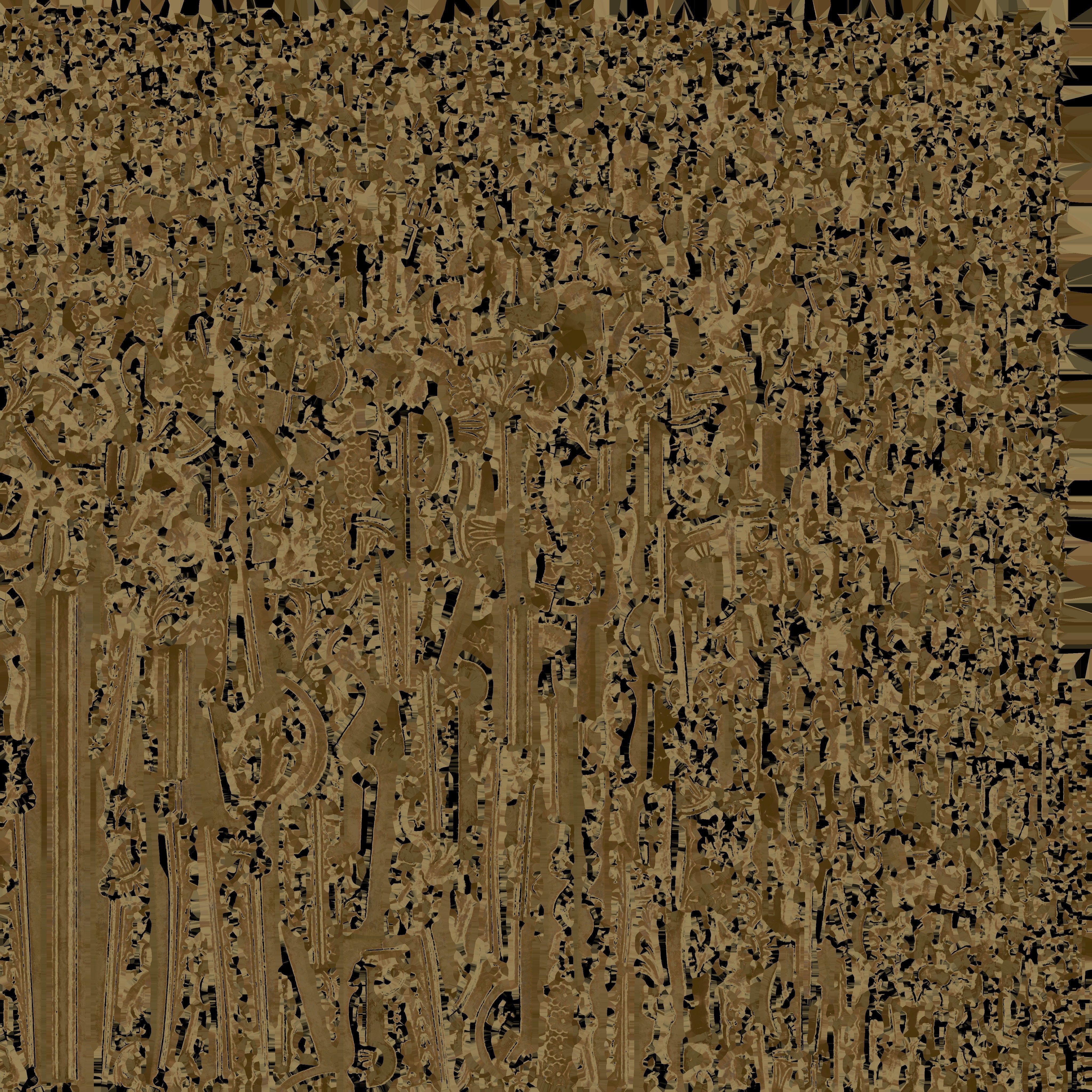 Roberto Giovannini Mirror  Art 1052 LOWPOLY Low-poly 3D model_4